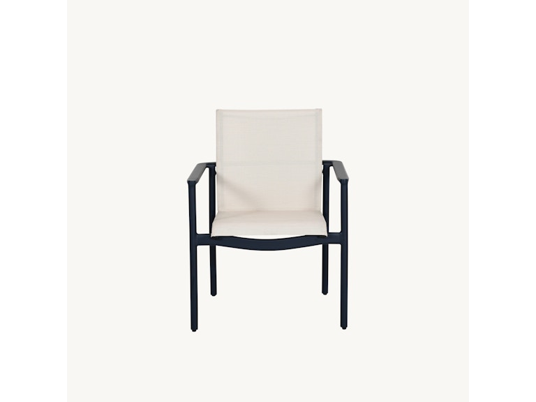 Castelle Outdoor Furniture Davenport Stackable Sling Dining Chair 5ZQ65S at Norwood Furniture