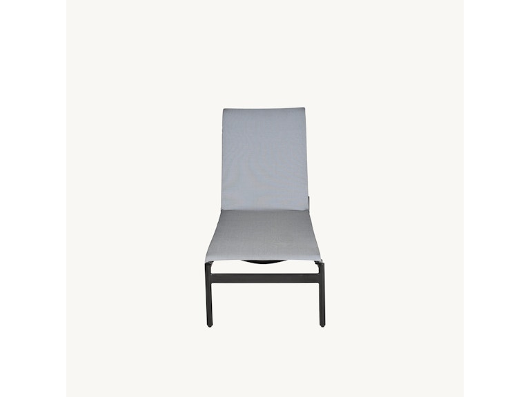 Castelle Outdoor Furniture Davenport Stackable Sling Chaise Lounge 5ZQ72s at Norwood Furniture
