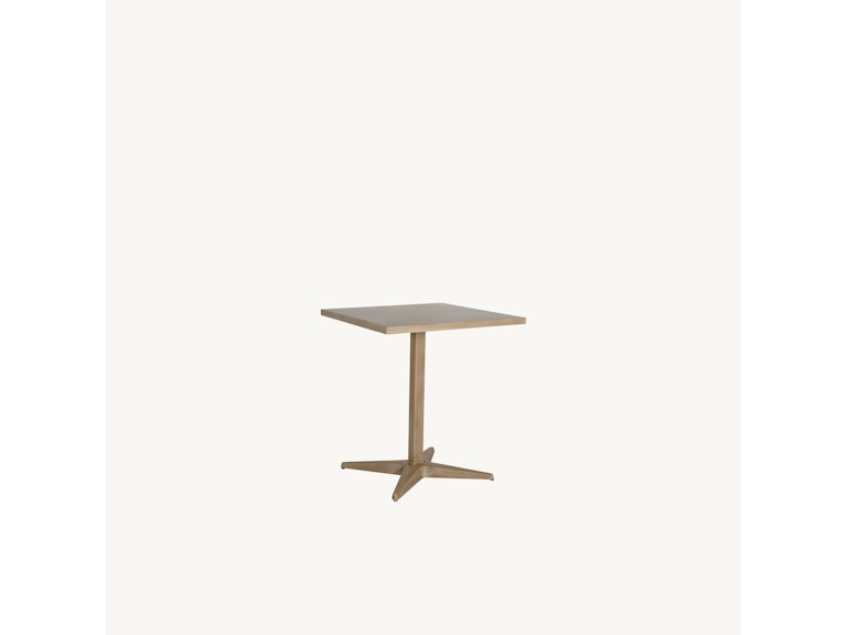 Castelle Outdoor Furniture Fortuna 30" Square Bar Table Z5ASH30 at Norwood Furniture