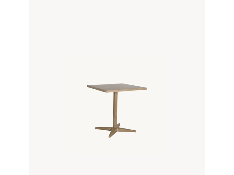 Castelle Outdoor Furniture Fortuna 36" Square Bar Table Z5ASH36 at Norwood Furniture