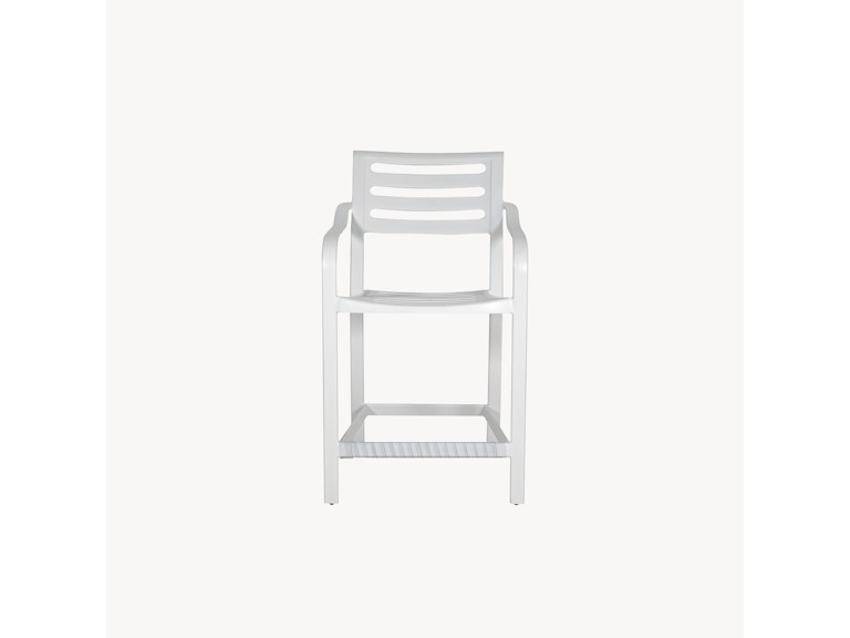Castelle Outdoor Furniture Fortuna Cast Bar Stool 5ZU09 at Norwood Furniture