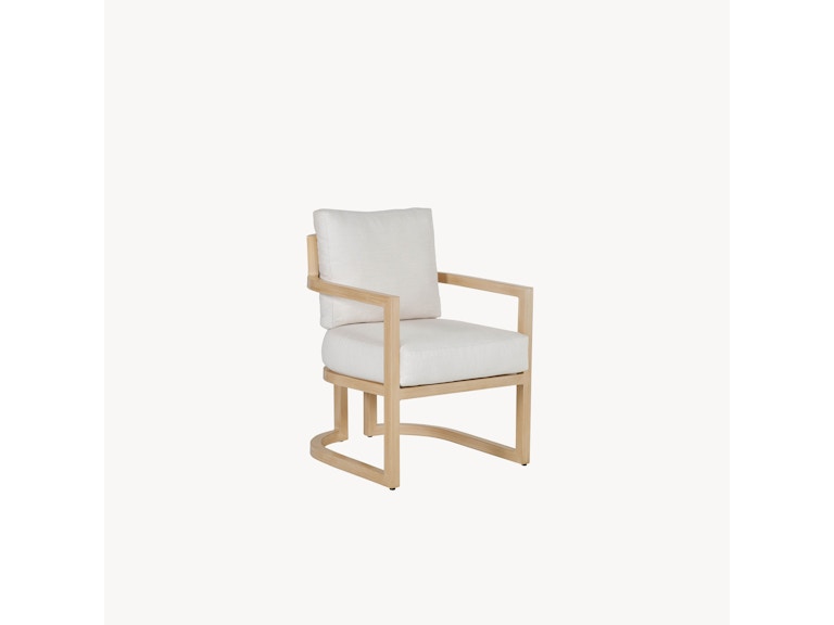 Castelle Outdoor Furniture Gala Cushioned Dining Chair 4A06R at Norwood Furniture