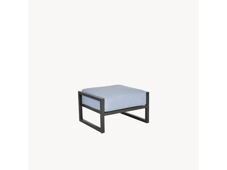 Castelle Outdoor Furniture Gala Cushioned Ottoman 4A13R at Norwood Furniture