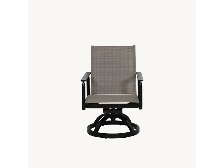 Castelle Outdoor Furniture Holland Sling Swivel Rocker 6C68S at Norwood Furniture