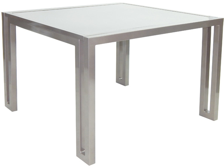 Castelle Outdoor Furniture Icon 44" Square Dining Table RSD44 at Norwood Furniture