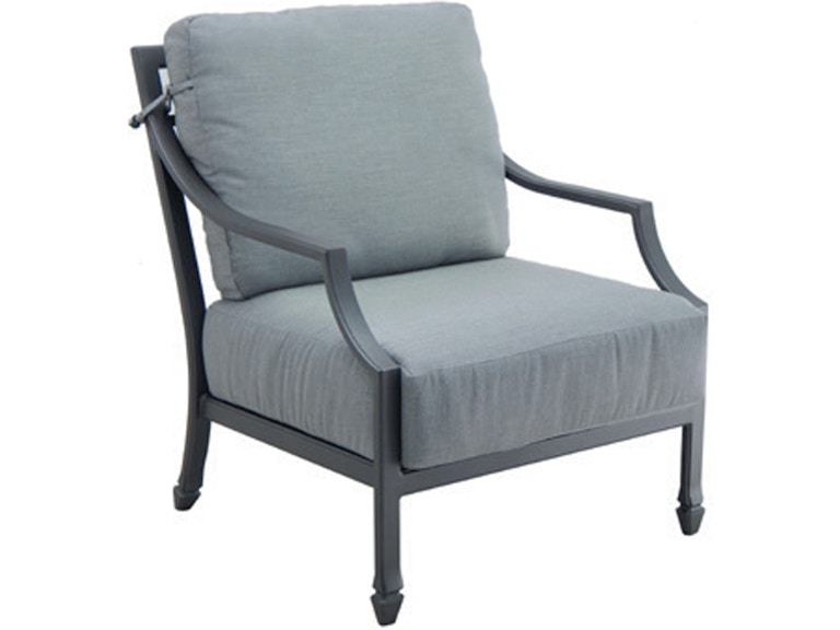 Castelle Outdoor Furniture Lancaster Cushioned Lounge Chair 9C10T at Norwood Furniture