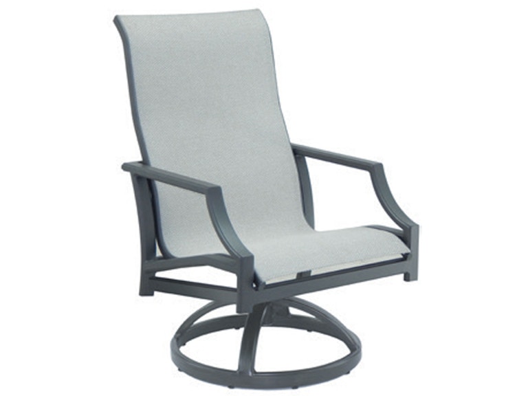 Castelle Outdoor Furniture Lancaster Sling Swivel Rocker 9C97S at Norwood Furniture