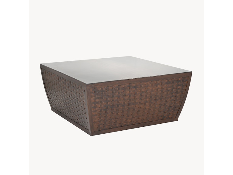 Castelle Outdoor Furniture Largo 42" Square Coffee Table C4SC42 at Norwood Furniture