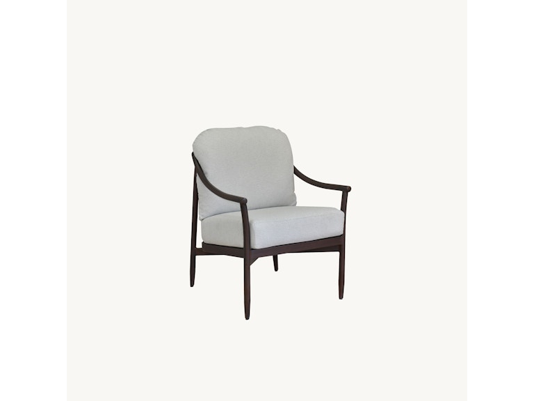 Castelle Outdoor Furniture Largo Cushioned Dining Chair 3C06R at Norwood Furniture