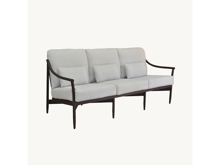 Castelle Outdoor Furniture Largo Cushioned Sofa 3C14R at Norwood Furniture