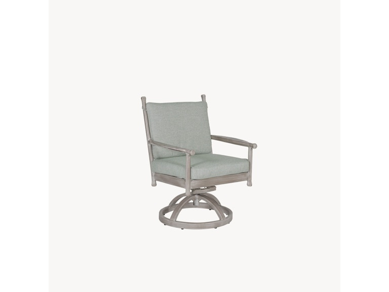 Castelle Outdoor Furniture Lodge Cushioned Formal Swivel Rocker 4B48T at Norwood Furniture