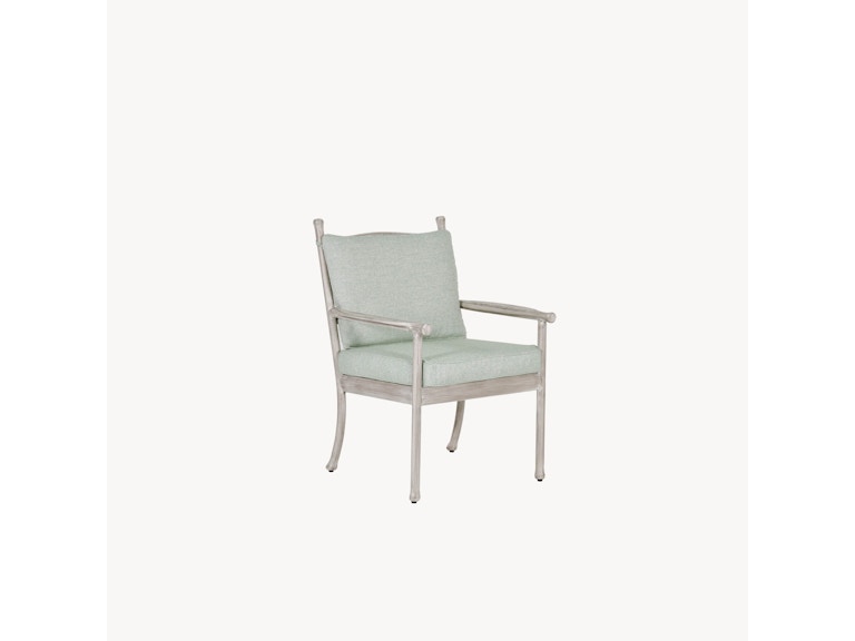 Castelle Outdoor Furniture Lodge Cushioned Formal Dining Chair 4B40T at Norwood Furniture