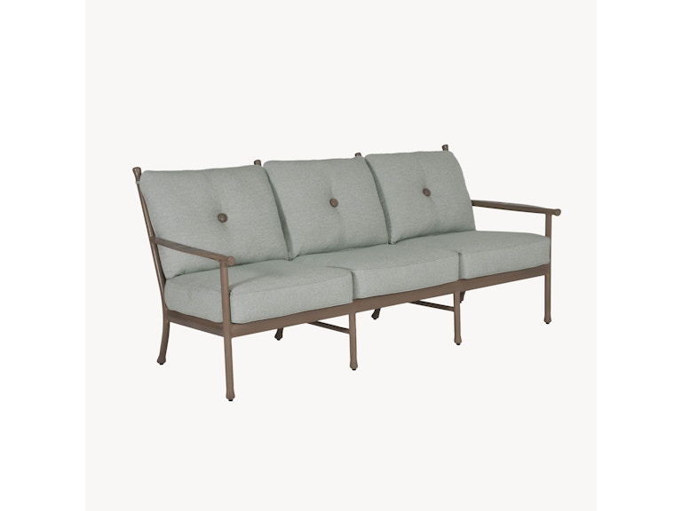 Castelle Outdoor Furniture Lodge Cushioned Lounge Sofa 4B14T at Norwood Furniture