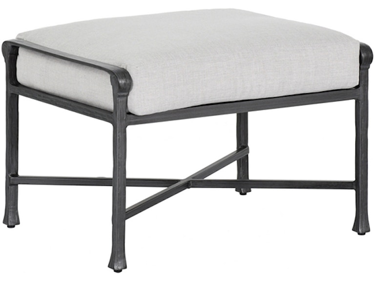 Castelle Outdoor Furniture Marquis Cushioned Lounge Ottoman 1D13R at Norwood Furniture
