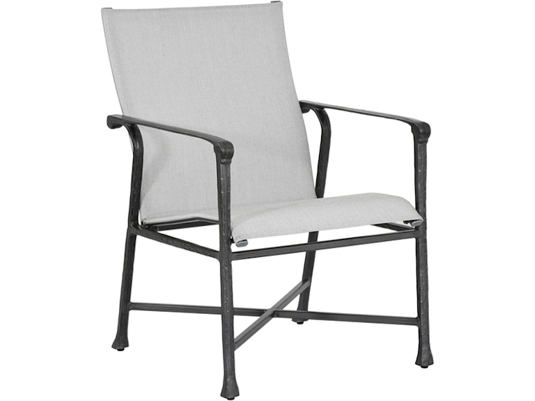 Castelle Outdoor Furniture Marquis Sling Dining Chair 1D65S at Norwood Furniture