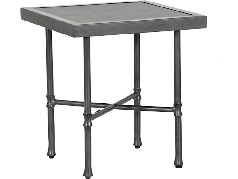 Castelle Outdoor Furniture Marquis Tables 20" Square Side Table D1SS20 at Norwood Furniture
