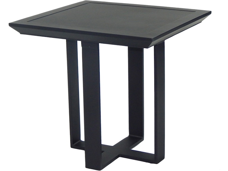 Castelle Outdoor Furniture Moderna 20" Square Side Table HSS20 at Norwood Furniture