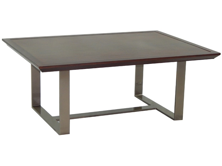 Castelle Outdoor Furniture Moderna 30" X 42" Rectangular Coffee Table HRC3042 at Norwood Furniture