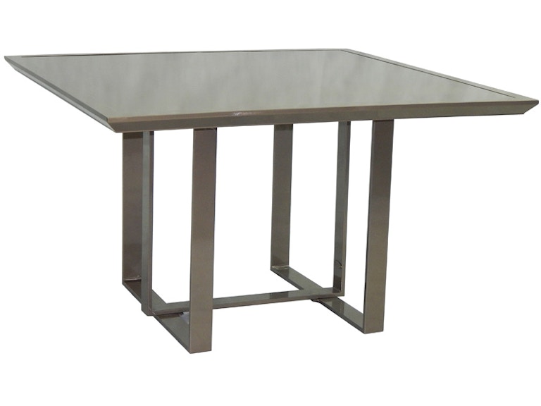 Castelle Outdoor Furniture Moderna 44" Square Dining Table HSDK44 at Norwood Furniture