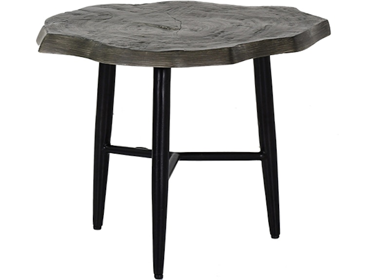 Castelle Outdoor Furniture Nature's Wood Natural Side Table F1NP27 at Norwood Furniture