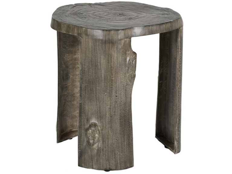 Castelle Outdoor Furniture Nature's Wood Stump Leg Side Table F1TP20 at Norwood Furniture