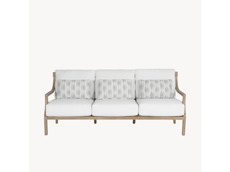 Castelle Outdoor Furniture Nicoya Cushioned Sofa 5A14R at Norwood Furniture