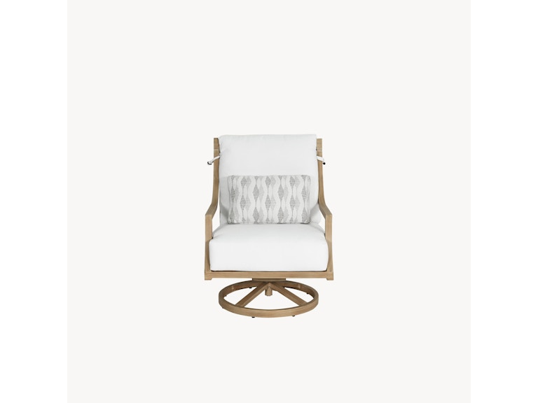 Castelle Outdoor Furniture Nicoya High Back Lounge Swivel Rocker 5A16R at Norwood Furniture