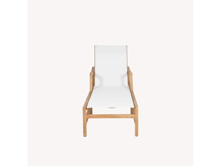 Castelle Outdoor Furniture Nicoya Sling Chaise Lounge 5A92S at Norwood Furniture