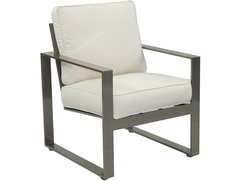 Castelle Outdoor Furniture Park Place Cushioned Dining Chair 2206T at Norwood Furniture