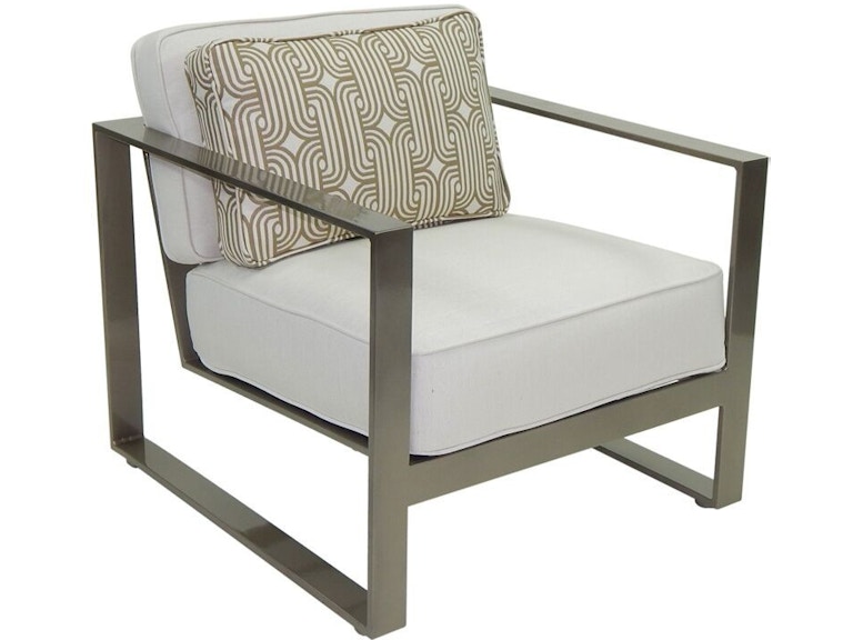 Castelle Outdoor Furniture Park Place Cushioned Lounge Chair 2210T at Norwood Furniture