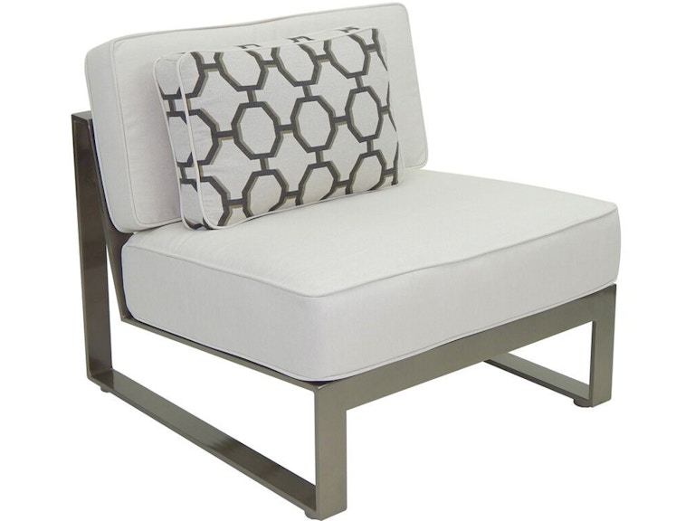 Castelle Outdoor Furniture Park Place Sectional Armless Lounge Unit 2224T at Norwood Furniture