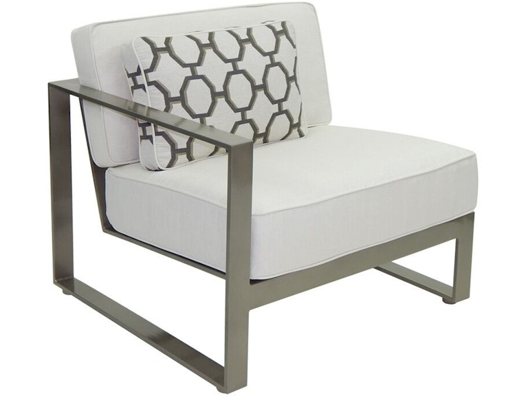 Castelle Outdoor Furniture Park Place Sectional Right Arm Lounge Unit 2222T at Norwood Furniture