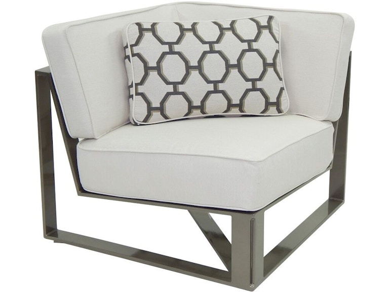 Castelle Outdoor Furniture Park Place Sectional Square Corner Unit 2225T at Norwood Furniture