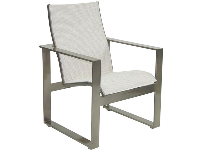 Castelle Outdoor Furniture Park Place Sling Dining Chair 2275S at Norwood Furniture