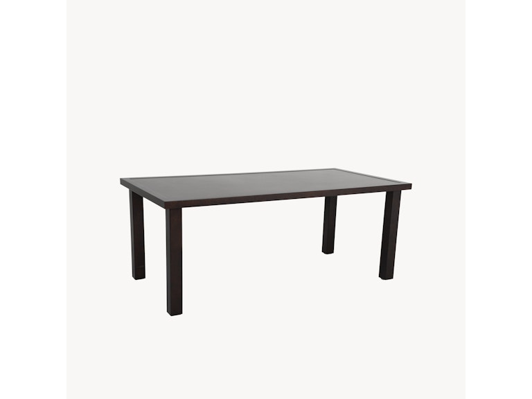 Castelle Outdoor Furniture Parsons 36" x 64" Rectangular Dining Table C1RDK3664 at Norwood Furniture