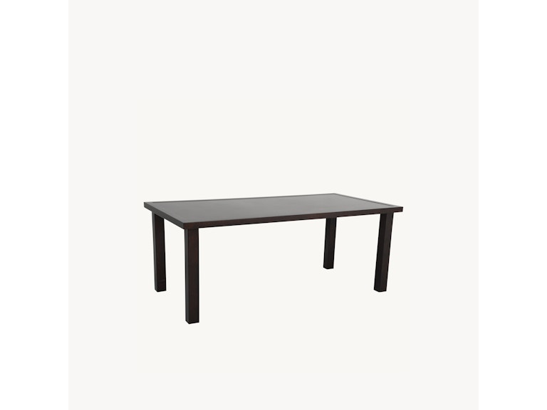 Castelle Outdoor Furniture Parsons 36" x 72" Rectangular Dining Table C1RDK3672 at Norwood Furniture