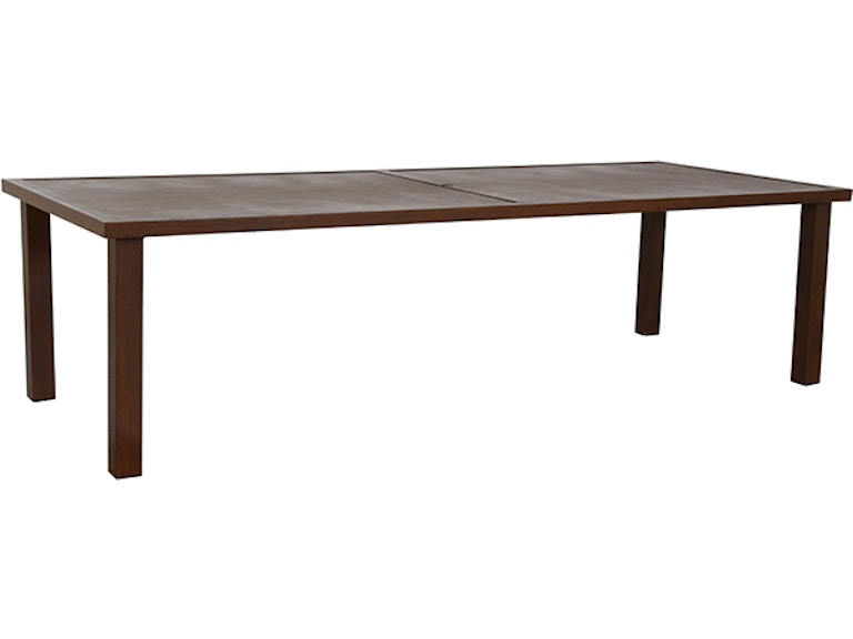 Castelle Outdoor Furniture Parsons Tables 42" X 116" Rectangular Table C1RDK116 at Norwood Furniture