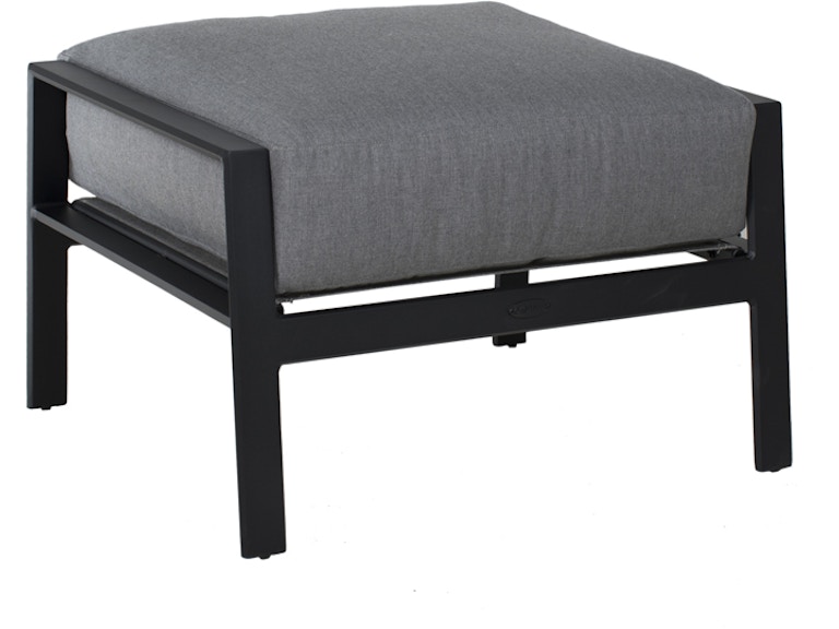 Castelle Outdoor Furniture Prism Cushioned Ottoman 0E13B at Norwood Furniture
