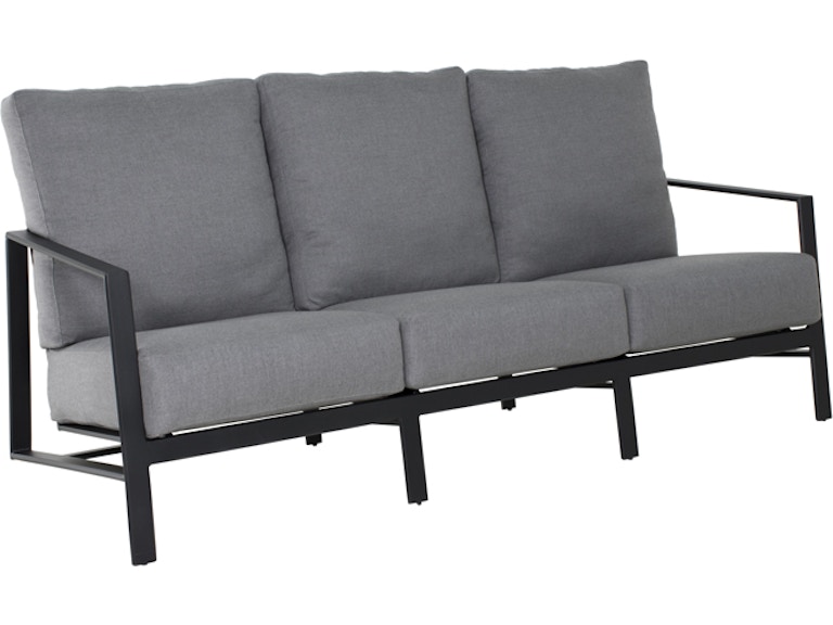 Castelle Outdoor Furniture Prism Cushioned Sofa 0E14B at Norwood Furniture