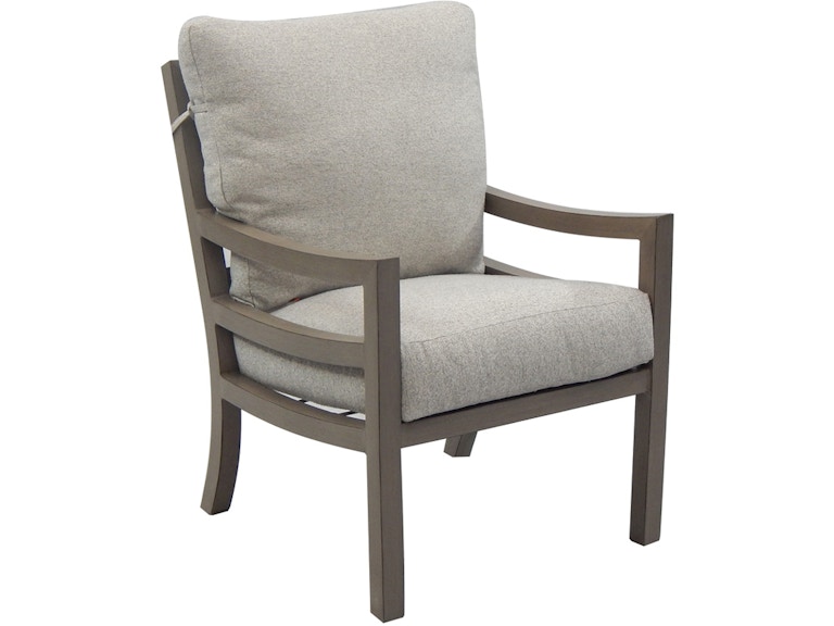 Castelle Outdoor Furniture Roma Cushioned Dining Chair 9606R at Norwood Furniture