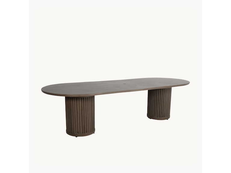 Castelle Outdoor Furniture Samara 108" Oval Dining Table B6ODK108 at Norwood Furniture