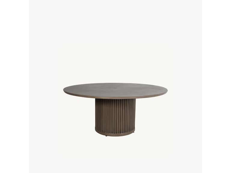 Castelle Outdoor Furniture Samara 60" Round Dining Table B6CDK60 at Norwood Furniture