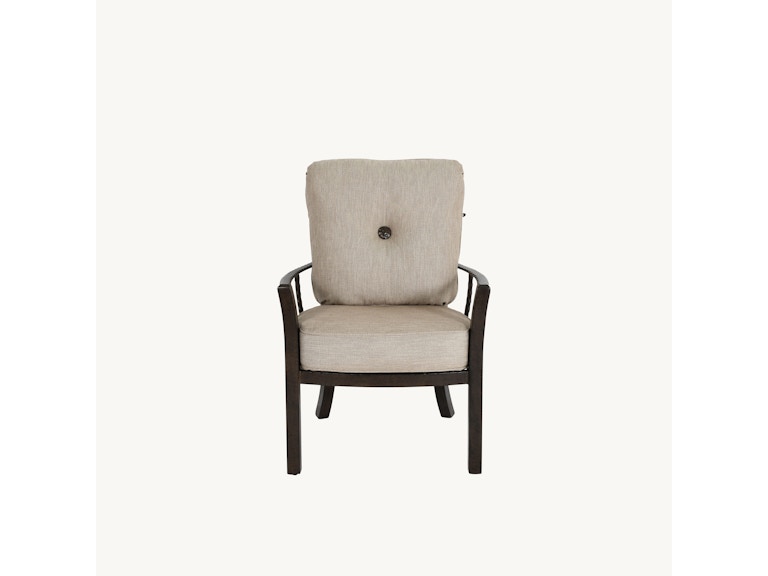 Castelle Outdoor Furniture Santa Fe Cushioned Dining Chair 6D06T at Norwood Furniture