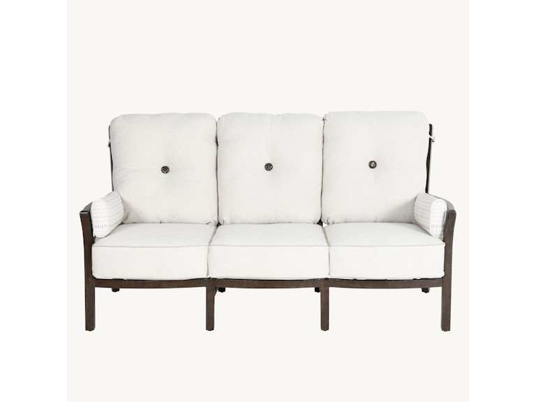 Castelle Outdoor Furniture Santa Fe Cushioned Sofa 6D34T at Norwood Furniture