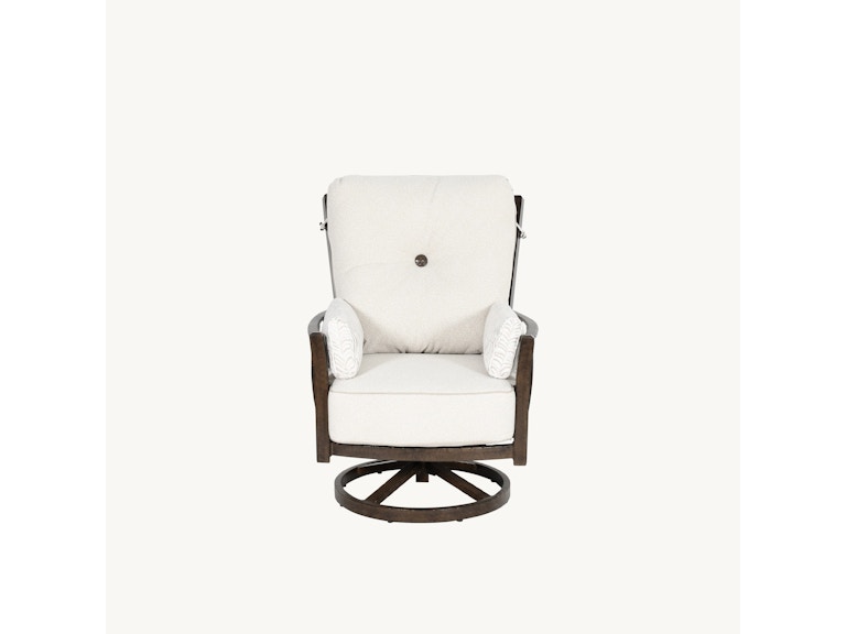 Castelle Outdoor Furniture Santa Fe Cushioned UHB Lounge Swivel Rocker 6D16T at Norwood Furniture