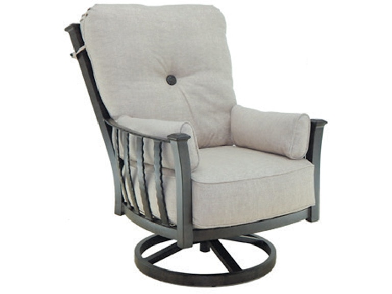 Castelle Outdoor Furniture Santa Fe Ultra High Back Lounge Swivel Rocker 1436T at Norwood Furniture