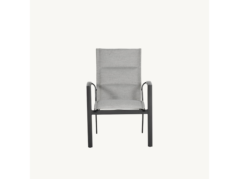 Castelle Outdoor Furniture Santorini Stackable Padded Sling Dining Chair 5ZB75P at Norwood Furniture