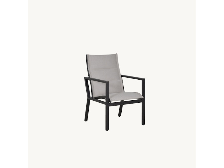 Castelle Outdoor Furniture Saxton Padded Sling Dining Chair 2C75P at Norwood Furniture