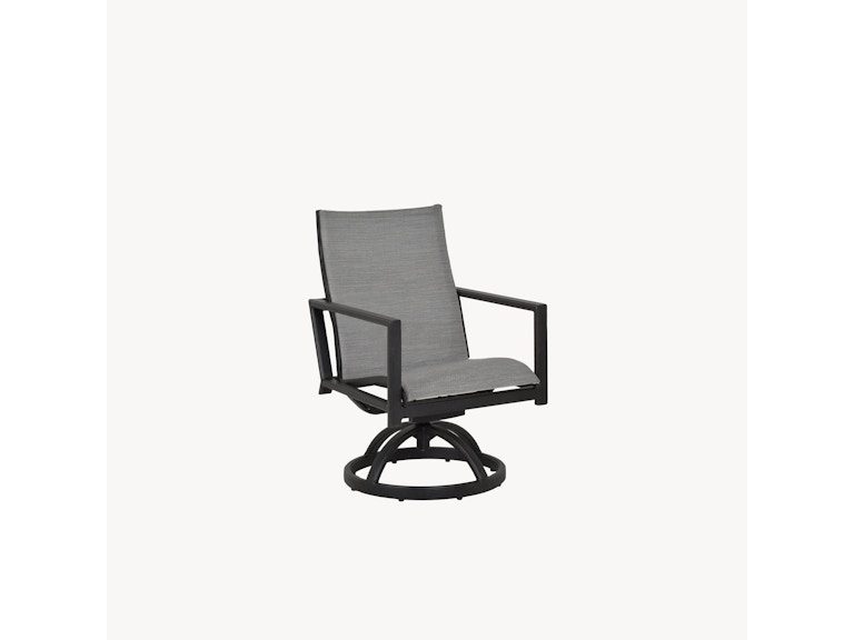 Castelle Outdoor Furniture Saxton Padded Sling Swivel Rocker 2C78S At Norwood Furniture