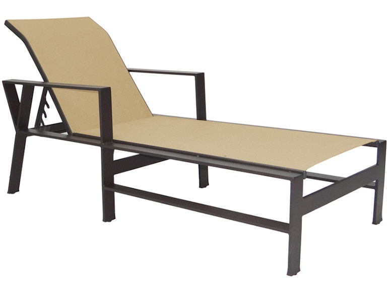 Castelle Outdoor Furniture Trento Adjustable Sling Chaise Lounge 3192S At Norwood Furniture